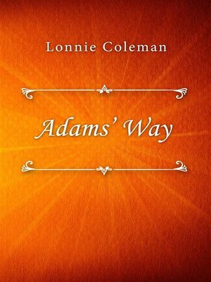 cover image of Adams' Way
